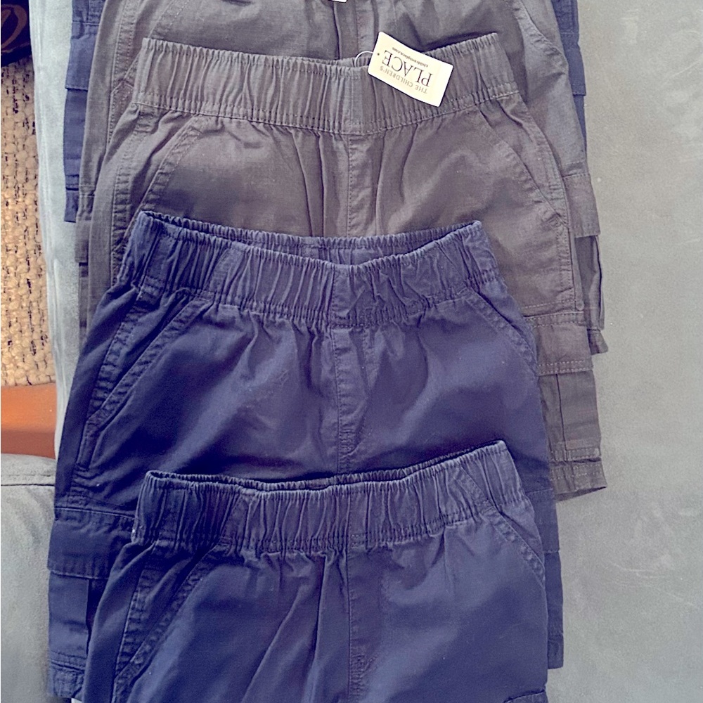 5 new pairs of Children’s Place shorts size 5 Husky
